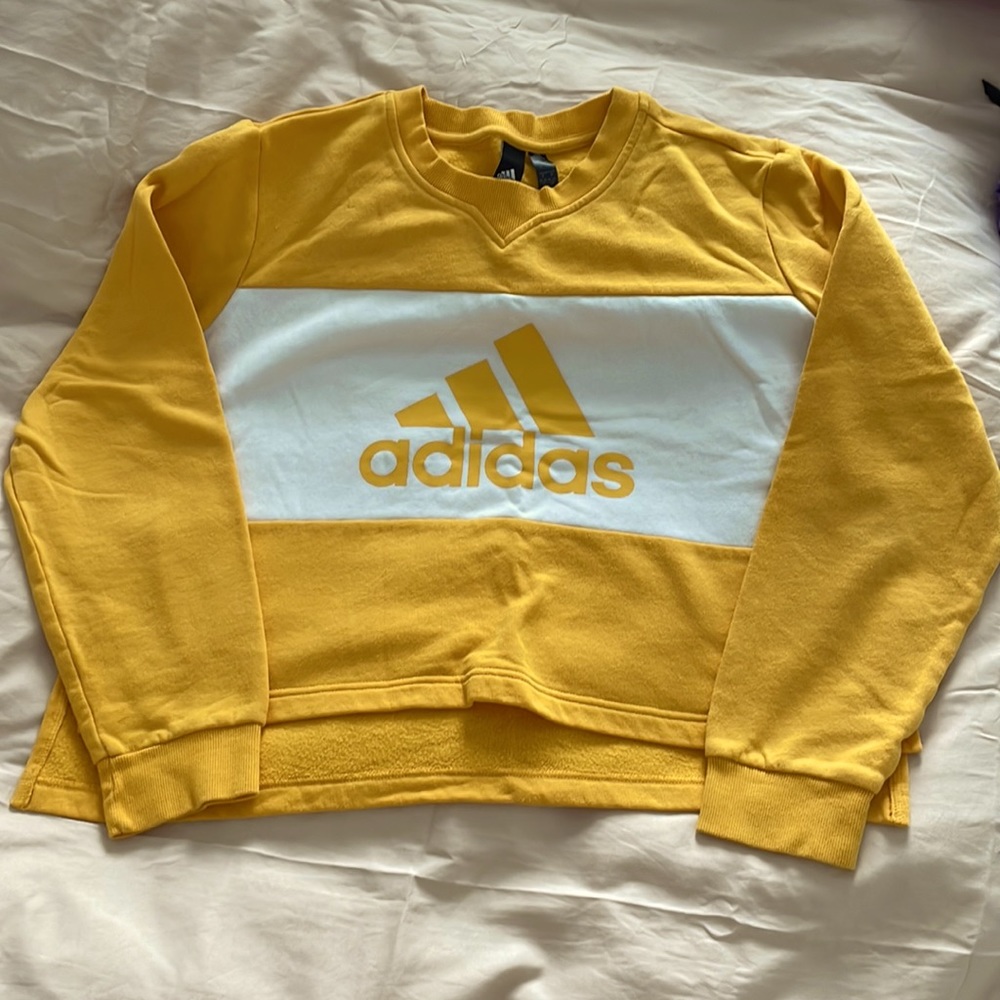 Adidas cropped sweatshirt